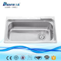 High quality stainless steel 304 single bowl folding kitchen sink
